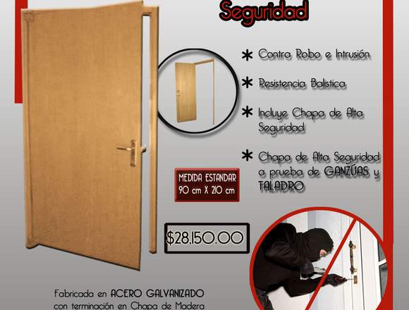 Puerta Blindada de Seguridad