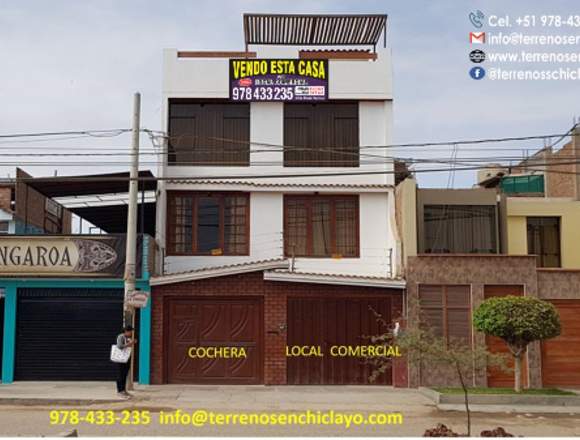 HERMOSA CASA DE 120 M2- FRENTE A UNIV. SAN MARTIN