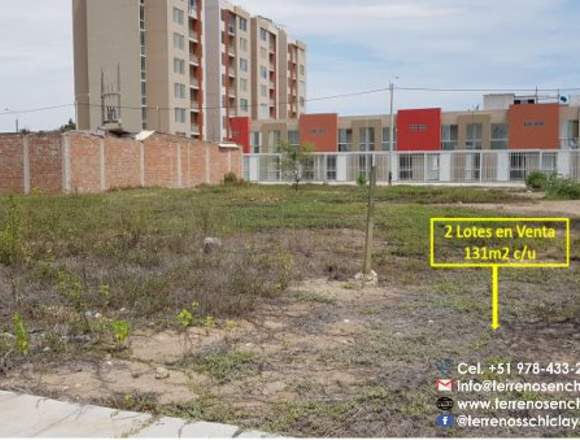  LOTES EN URB. LOS SAUCES DE 131.30m2 Y 131.87m2