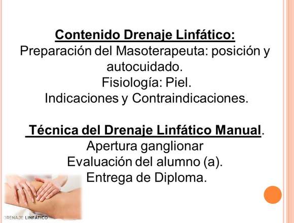 Curso Masaje Reductivo