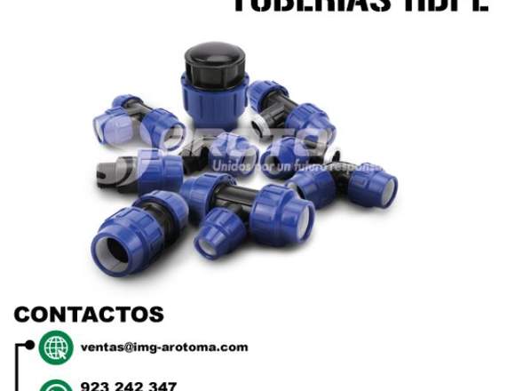 VENTA DE ACCESORIOS PARA TUBERÍAS HDPE