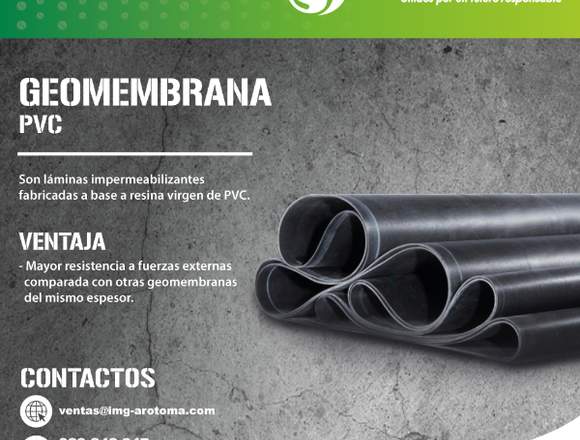 GEOMEMBRANA PVC/INSTALACIÓN Y VENTA A TODO EL PAÍS