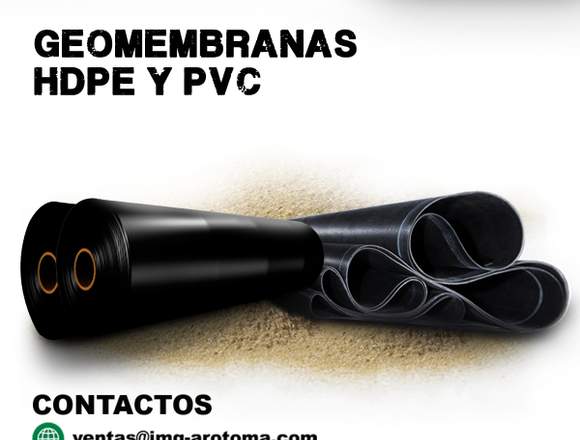 GEOMEMBRANA HDPE Y PVC / VENTA E INSTALACIÓN