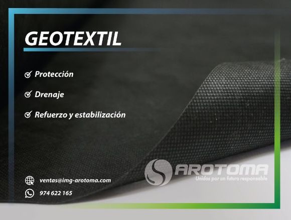 SUMINISTROS DE GEOTEXTIL PROTECCIÓN DE GEOMEMBRANA