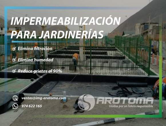 IMPERMEABILIZACIÓN DE JARDINES Y TECHOS