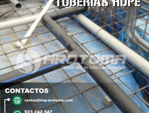 INSTALACIÓN DE TUBERÍAS HDPE EN TODO EL PAÍS