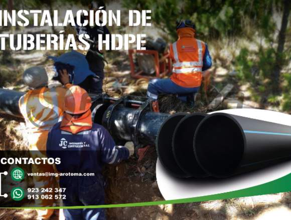 TUBERÍA LISA HDPE/PLANTAS DE FLOTACIÓN