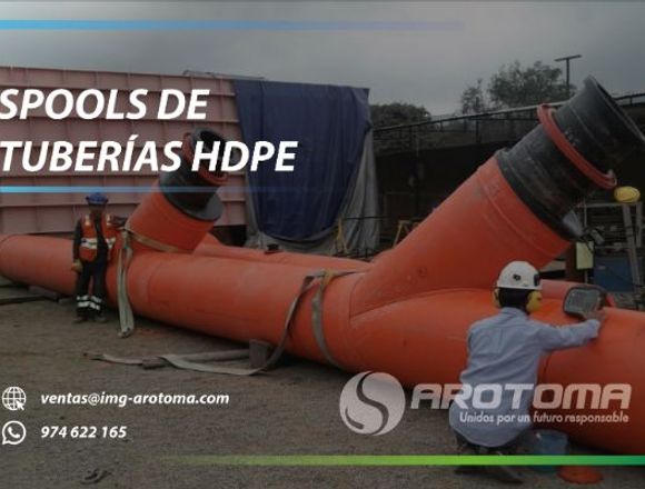 SPOOLS DE TUBERÍAS HDPE