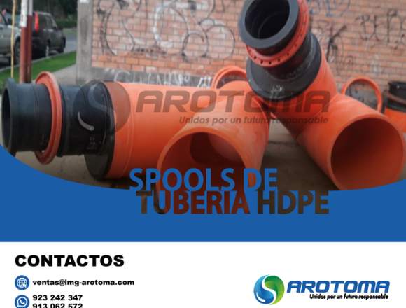 INSTALACIÓN DE SPOOLS DE TUBERÍA HDPE DE 32"