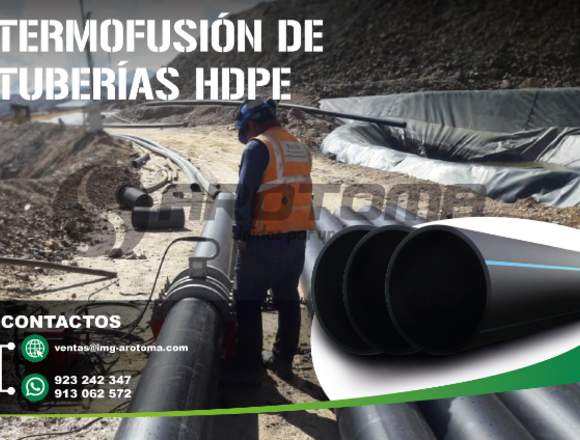 SERVICIOS DE TERMOFUSIÓN PARA TUBERÍAS HDPE