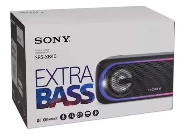 Bocina Sony Srs-XB40 Negra Nueva 