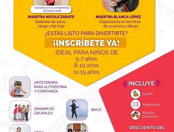 CURSOS VACACIONALES  