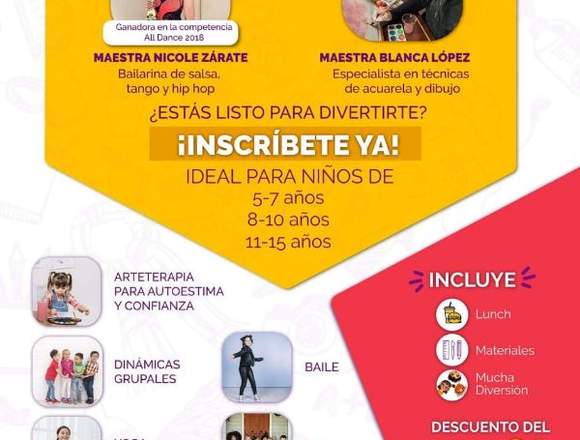 Cursos vacacionales-QUITO,ECUADOR