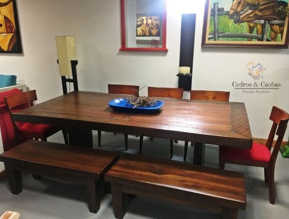 Sofa Muebles Hoy 2019, JUEGO DE COMEDOR INDU MOTO