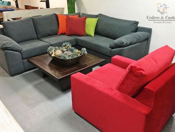 Sofa Muebles Hoy 2019, JUEGO DE SALA ELE  