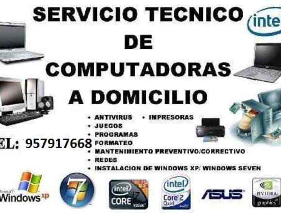 Servicio Tecnico de Computadoras & Celulares