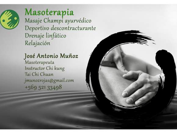 Masoterapeuta 5 años de experiencia