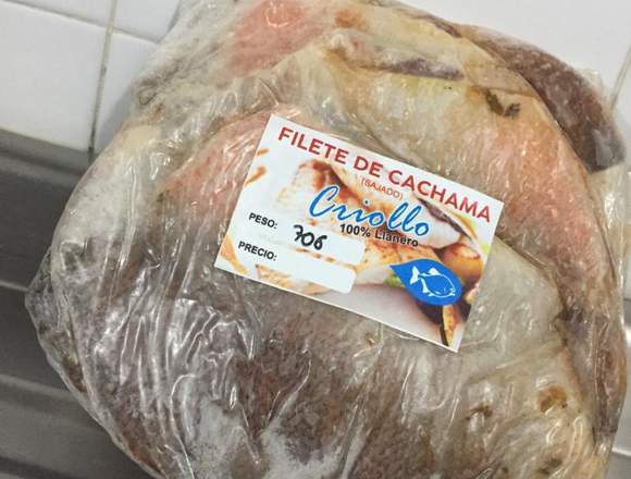 venta filetes CACHAMA PRECOCIDOS con sabores