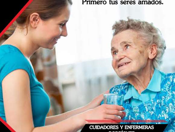 Cuidadores y enfermeras para adultos mayores 