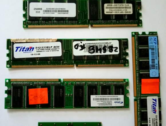 MEMORIAS RAM DDR2 LAPTOP 1 GB