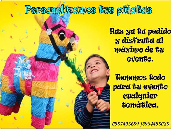 Piñatas Personalizadas,  Artículos Neón 