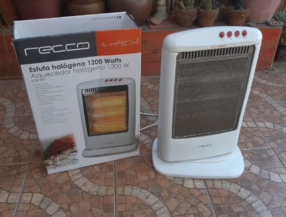 Estufa Halógena Recco 1200w