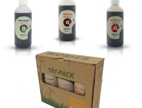 Fertilizantes Biobizz Try Pack Outdoor Trypack