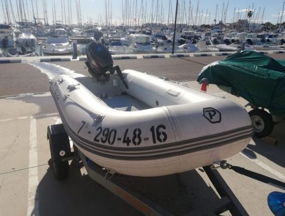 Se Vende Zodiac Motor Y Remolque Junto O Separado