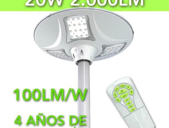 FAROLA LED SOLAR 10W