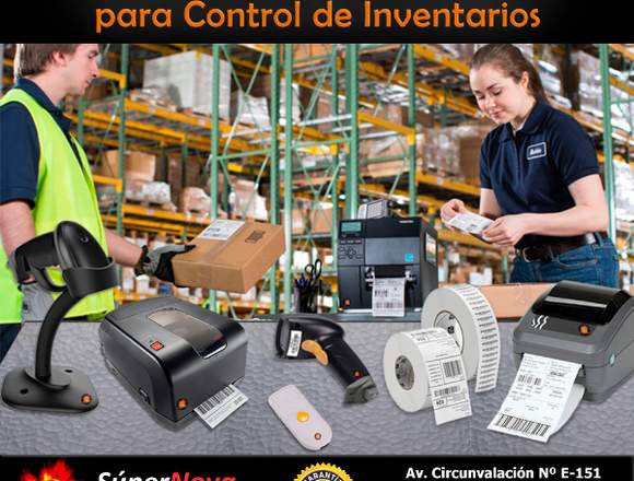 IMPRESORAS Y LECTORES PARA CONTROL DE INVENTARIOS