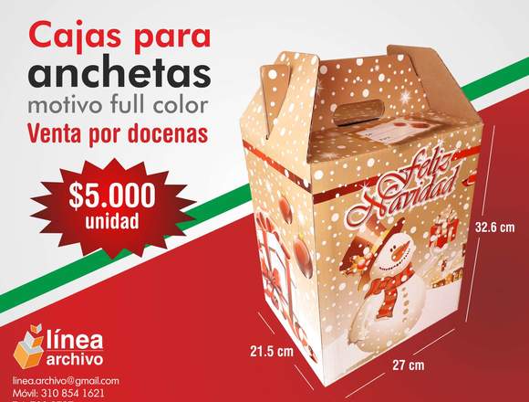 Cajas de cartón para anchetas 