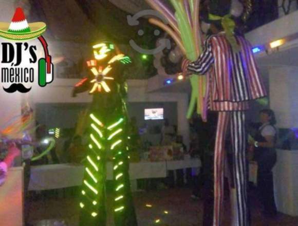 "DIVERTIDOS ROBOT LED PARA TUS FIESTAS Y EVENTOS"