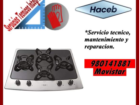 HACEB COCINA VITROCERAMICA SERVICIO TECNICO