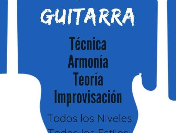Clases de Guitarra Domicilio/Online