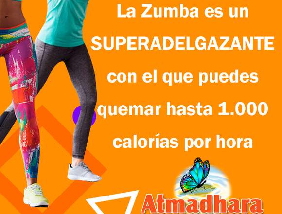 Zumba los domingos en Atmadhara!!!