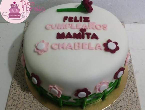 Tortas decoradas cumpleaños aniversarios bodas