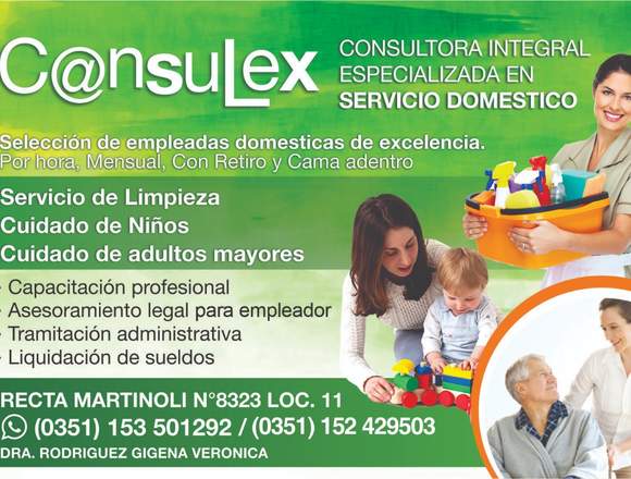 consultora de servicio doméstico