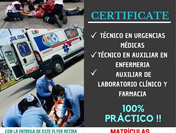 CURSO CERTIFICATE EN AUXILIAR DE ENFERMERIA