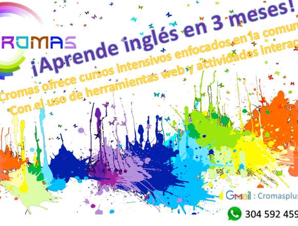 Ingles en 3 meses con Cromas 