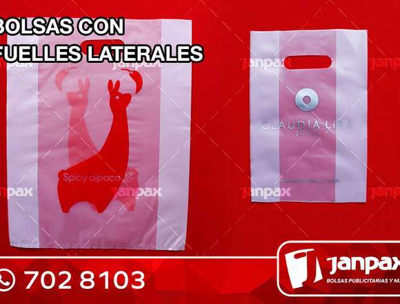 Bolsas Con Pliegues Laterales -  JANPAX