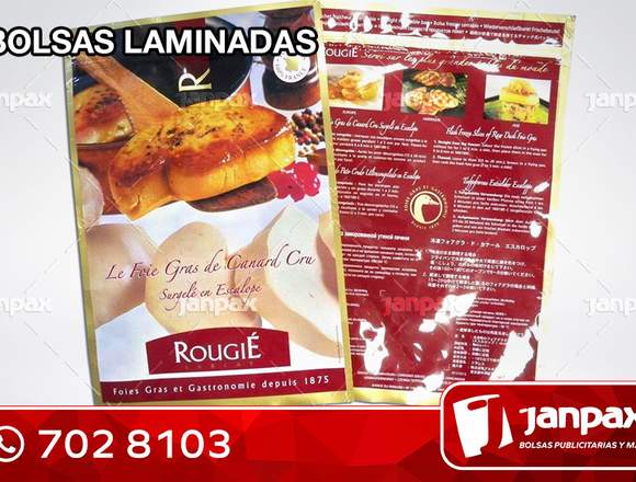  Bolsas Laminadas -  JANPAX