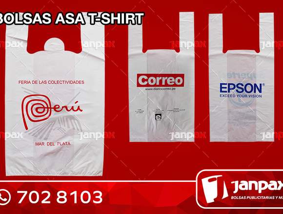 Bolsas Con Asa Tshirt -  JANPAX