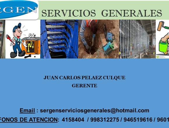 SERGEN SERVICIOS GENERALES S.A.C
