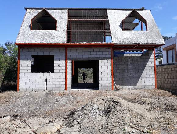 Vendo en Playas Terreno y obra en construcción 