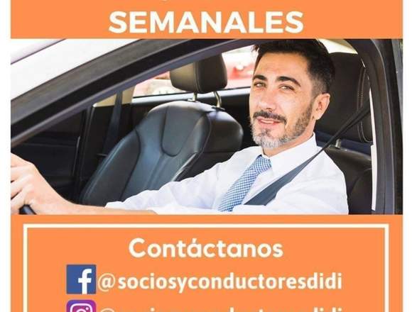 Se solicita conductor para DiDi