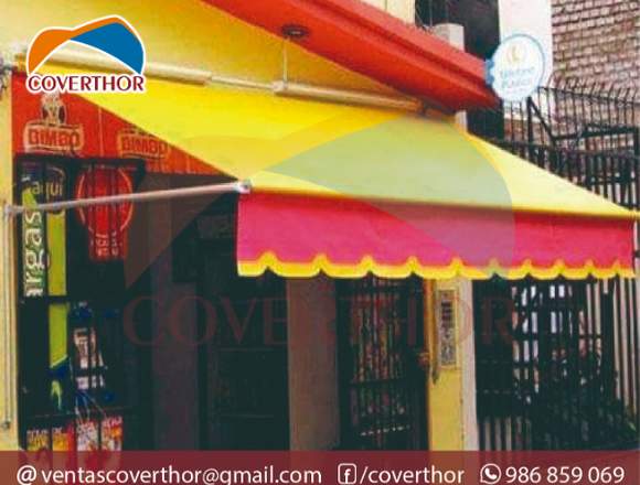 Toldos Empotrados Para Tienda Enrollable Coverthor