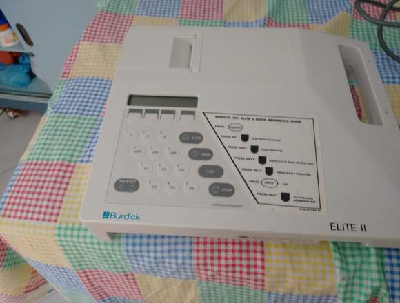 ELECTROCARDIOGRAFO BURDICK  ELITE II  USADO 