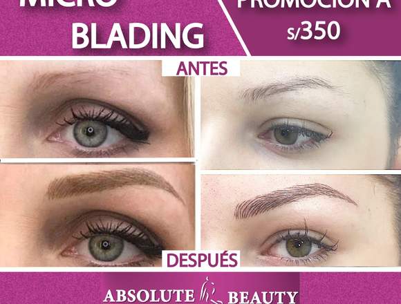 Paga S/250 por Microblading+Alta Frecuencia y mas