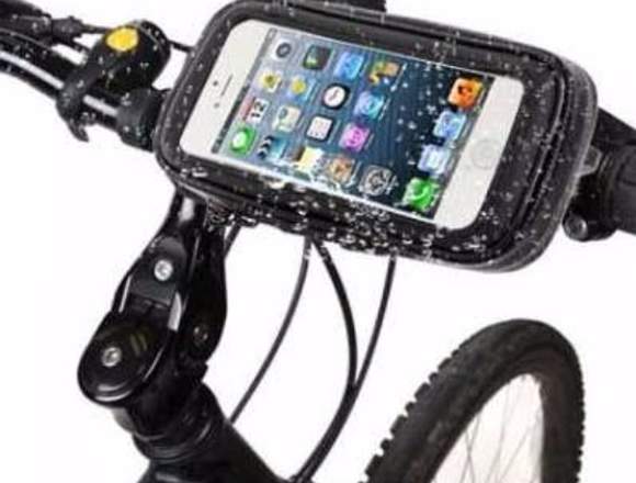 SOPORTE PORTA CELULAR PARA BICICLETA O MOTO