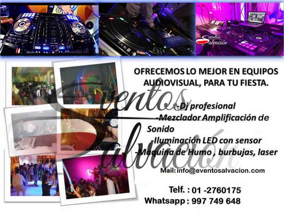 Pack Equipo de sonido